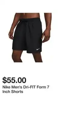 Sport Chek Nike Men's Dri-FIT Form 7 Inch Shorts offer