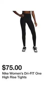 Sport Chek Nike Women's Dri-FIT One High Rise Tights offer