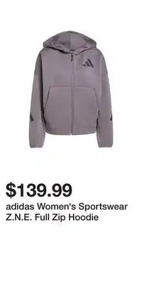 Sport Chek adidas Women's Sportswear Z.N.E. Full Zip Hoodie offer