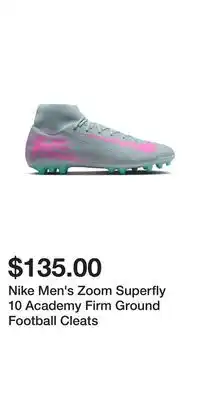 Sport Chek Nike Men's Zoom Superfly 10 Academy Firm Ground Football Cleats offer