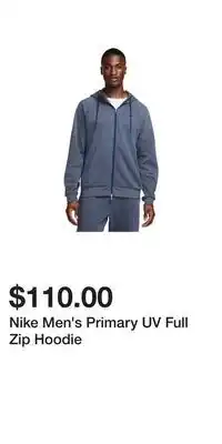 Sport Chek Nike Men's Primary UV Full Zip Hoodie offer
