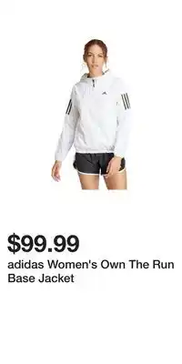 Sport Chek adidas Women's Own The Run Base Jacket offer