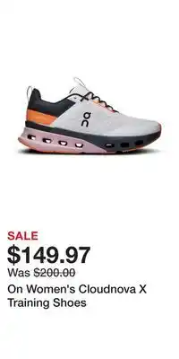 Sport Chek On Women's Cloudnova X Training Shoes offer