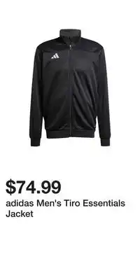 Sport Chek adidas Men's Tiro Essentials Jacket offer