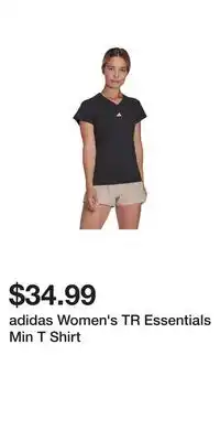 Sport Chek adidas Women's TR Essentials Min T Shirt offer