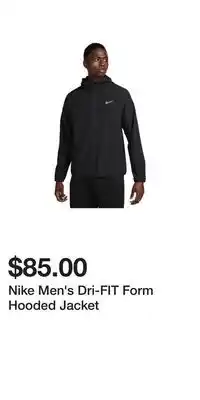 Sport Chek Nike Men's Dri-FIT Form Hooded Jacket offer