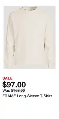Holt Renfrew FRAME Long-Sleeve T-Shirt offer