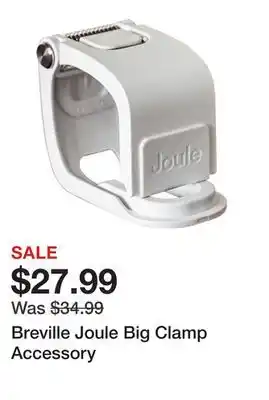 TSC Stores Breville Joule Big Clamp Accessory offer