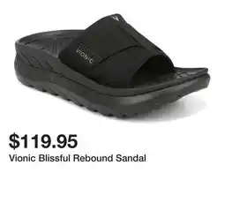TSC Stores Vionic Blissful Rebound Sandal offer