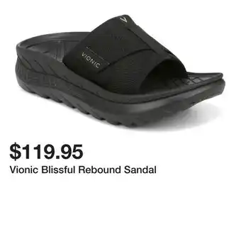 TSC Stores Vionic Blissful Rebound Sandal offer
