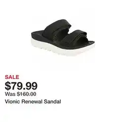 TSC Stores Vionic Renewal Sandal offer