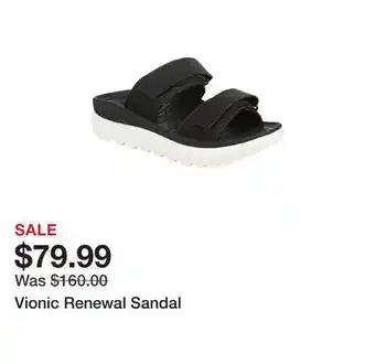 TSC Stores Vionic Renewal Sandal offer