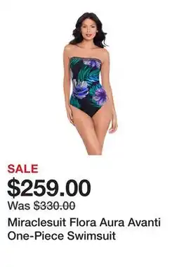 TSC Stores Miraclesuit Flora Aura Avanti One-Piece Swimsuit offer