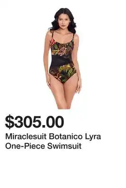 TSC Stores Miraclesuit Botanico Lyra One-Piece Swimsuit offer