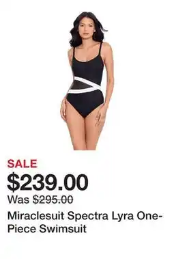 TSC Stores Miraclesuit Spectra Lyra One-Piece Swimsuit offer