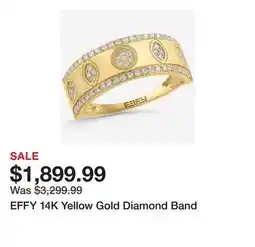 TSC Stores EFFY 14K Yellow Gold Diamond Band offer