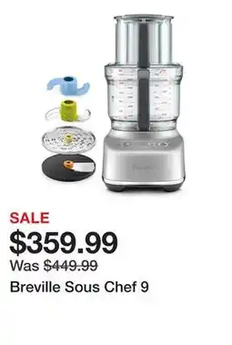 TSC Stores Breville Sous Chef 9 offer