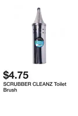 Dollarama SCRUBBER CLEANZ Toilet Brush offer