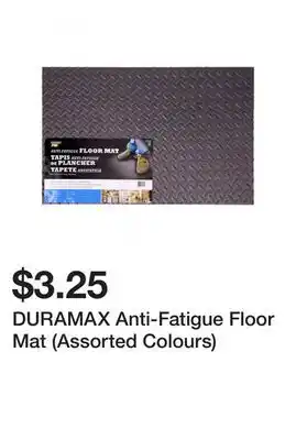 Dollarama DURAMAX Anti-Fatigue Floor Mat (Assorted Colours) offer