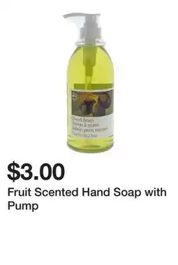 Dollarama Fruit Scented Hand Soap with Pump offer