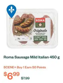 Voilà Roma Sausage Mild Italian 450 g offer