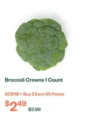 Voilà Broccoli Crowns 1 Count offer