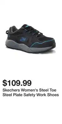 Mark's Skechers Women's Steel Toe Steel Plate Safety Work Shoes offer