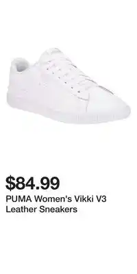 Mark's PUMA Women's Vikki V3 Leather Sneakers offer