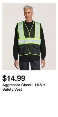 Mark's Aggressor Class 1 Hi-Vis Safety Vest offer