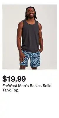 Mark's FarWest Men's Basics Solid Tank Top offer