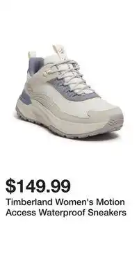 Mark's Timberland Women's Motion Access Waterproof Sneakers offer
