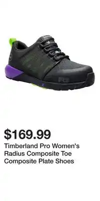 Mark's Timberland Pro Women's Radius Composite Toe Composite Plate Shoes offer