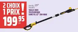 Gagnon - La Grande Quincaillerie TAILLE-HAIE TÉLÉSCOPIQUE SANS FIL 22 20V MAX offer