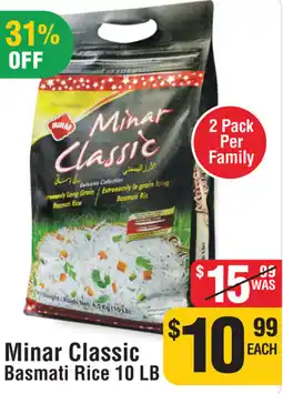 Iqbal Foods Minar Classic Basmati Rice offer