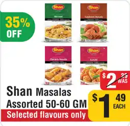 Iqbal Foods Shan Masalas Assorted offer