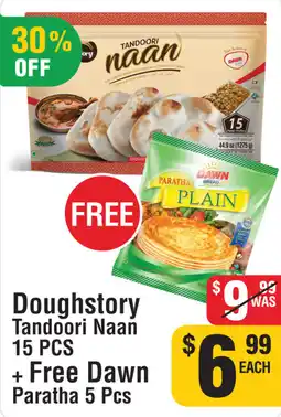 Iqbal Foods Doughstory Tandoori Naan + Free Dawn Paratha offer