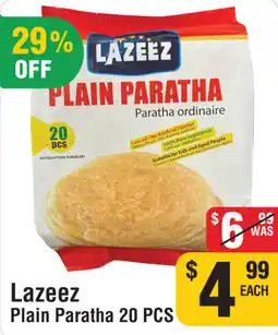 Iqbal Foods Lazeez Plain Paratha offer