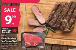 Co-op Co-op Boneless Top Sirloin Steak offer
