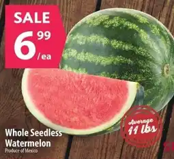 Co-op Whole Seedless Watermelon offer