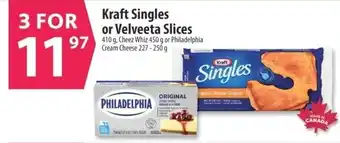 Co-op Kraft Singles or Velveeta Slices offer