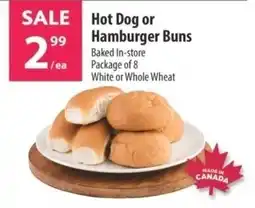 Co-op Hot Dog or Hamburger Buns offer