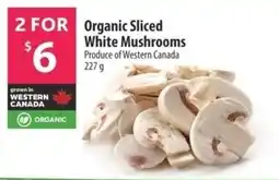 Co-op Organic Sliced White Mushrooms offer