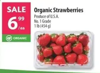 Co-op Organic Strawberries offer