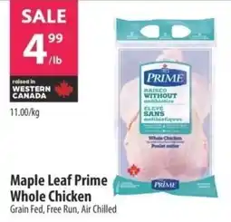 Co-op Maple Leaf Prime Whole Chicken offer