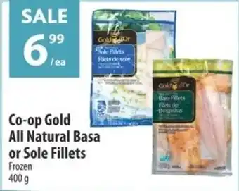 Co-op Co-op Gold All Natural Basa or Sole Fillets offer