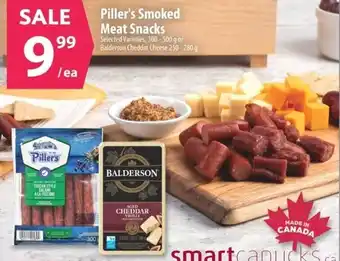 Co-op Piller's Smoked Meat Snacks offer