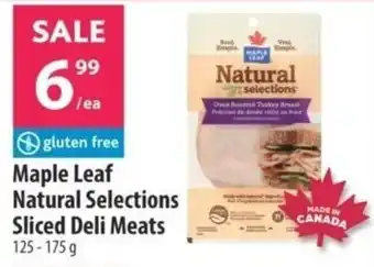 Co-op Maple Leaf Natural Selections Sliced Deli Meats offer