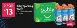 Co-op Bubly Sparkling Water offer