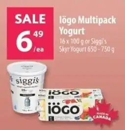 Co-op Iögo Multipack Yogurt offer