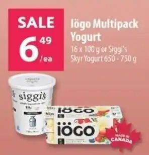 Co-op Iögo Multipack Yogurt offer
